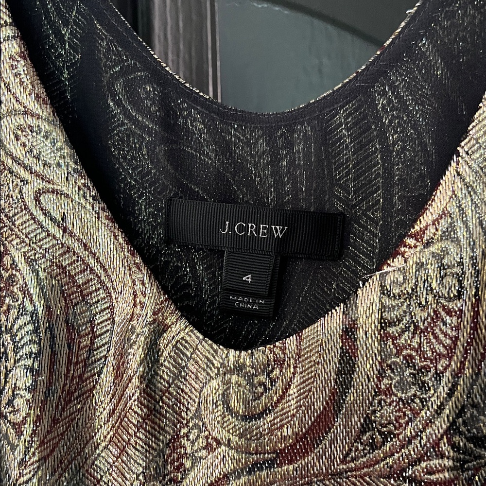 J. Crew Paisley Print Shell - Picture 4 of 13